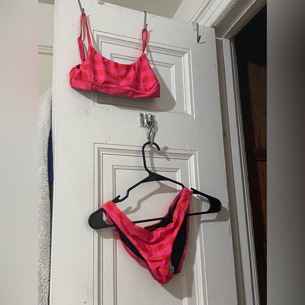 Terez pink picnic bikini set